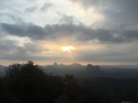 丹霞山旅游景点攻略图