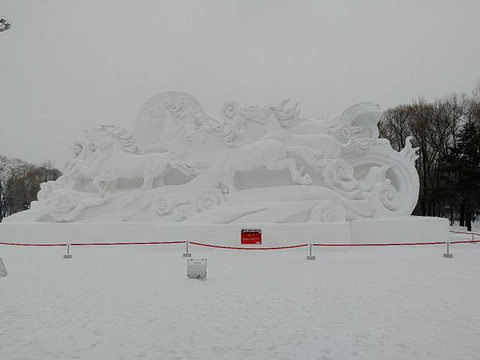 太阳岛雪博会旅游景点攻略图