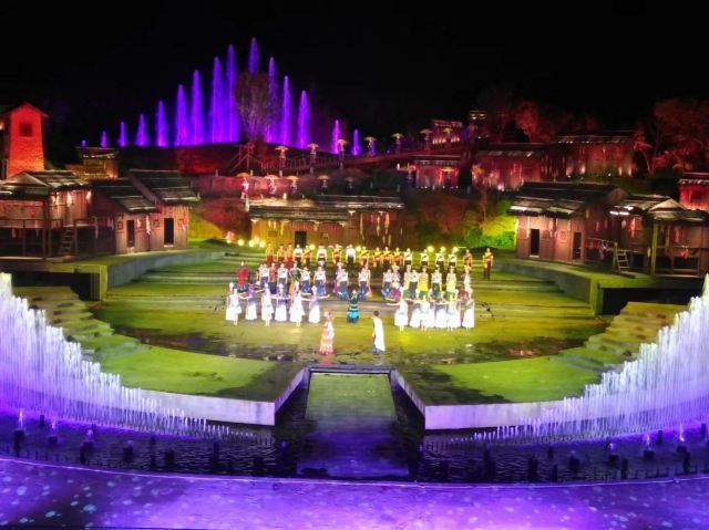 《阿惹妞》彝文化实景剧演出