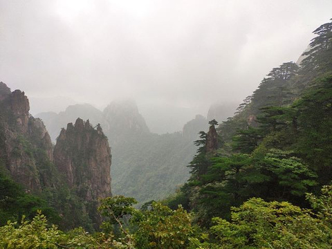 黄山风景区旅游景点攻略图