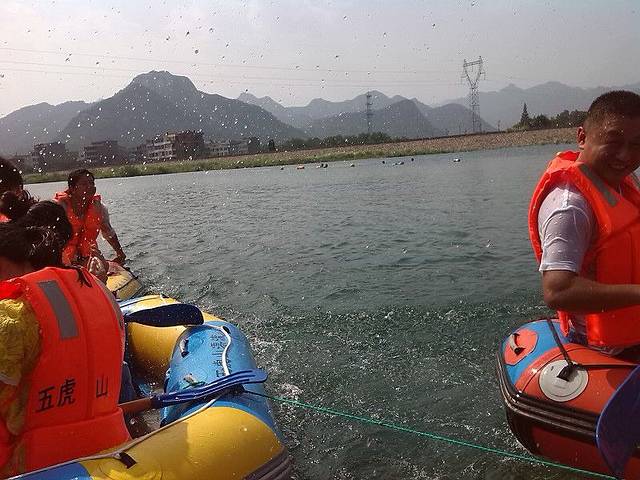 雁荡五虎山漂流