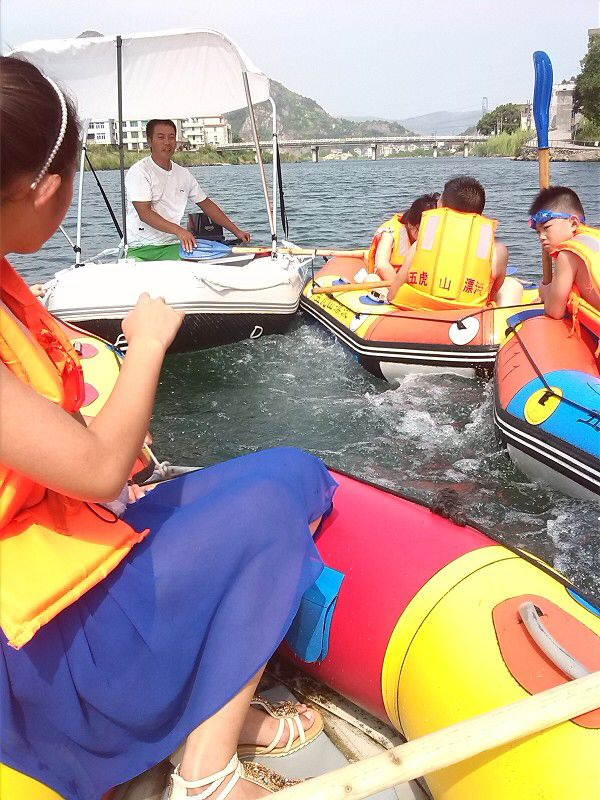 雁荡五虎山漂流