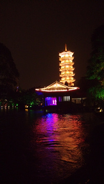 桂林两江四湖景区旅游景点攻略图