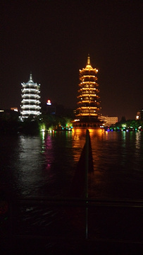 桂林两江四湖景区旅游景点攻略图