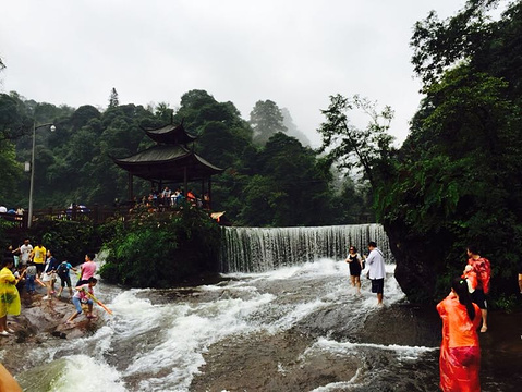 成都天台山旅游景区旅游景点攻略图