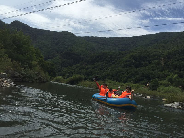 关门山漂流图片