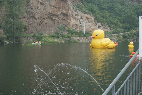 恒河源天桥峪漂流旅游景点攻略图