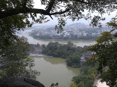 伏波山旅游景点攻略图