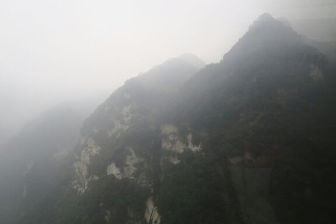 华山西峰索道旅游景点攻略图