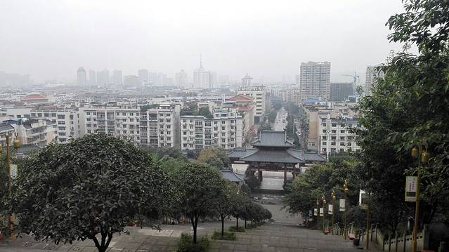南充西山风景区-万卷楼景区
