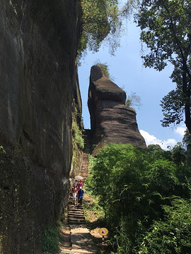 丹霞山旅游景点攻略图