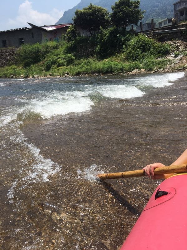 雁荡山仙溪漂流