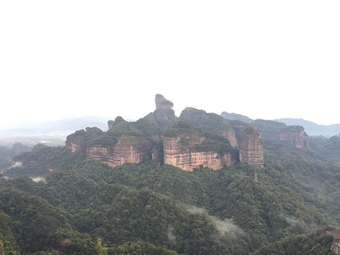 丹霞山旅游景点攻略图