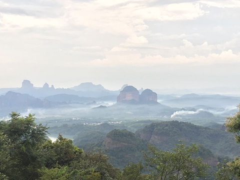 丹霞山旅游景点攻略图