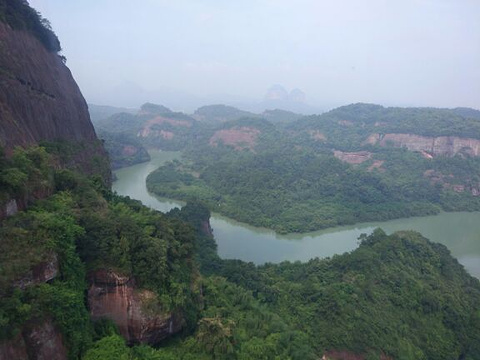 丹霞山旅游景点攻略图