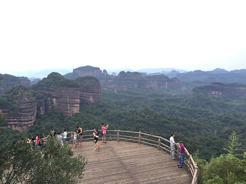 丹霞山旅游景点攻略图