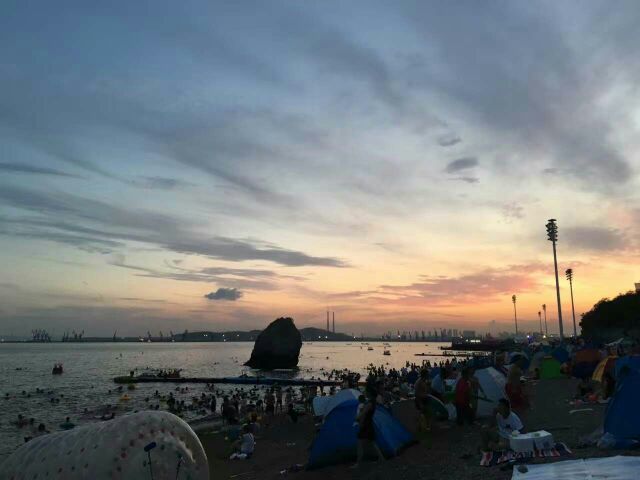 大连老虎滩海上观光船