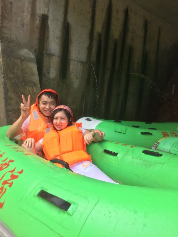 碧海湾山海峡漂流