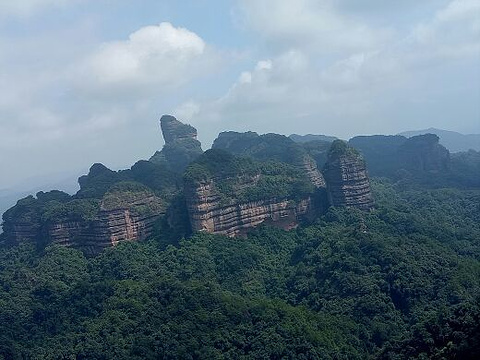 丹霞山旅游景点攻略图