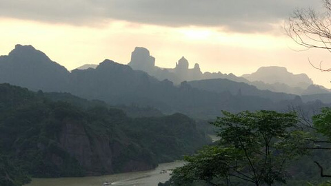 丹霞山旅游景点攻略图