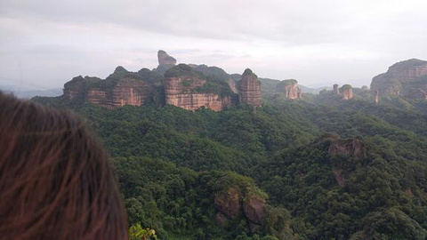 丹霞山旅游景点攻略图