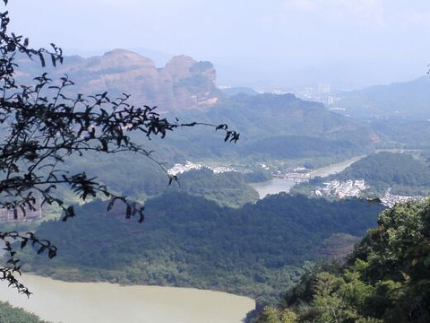 丹霞山旅游景点攻略图