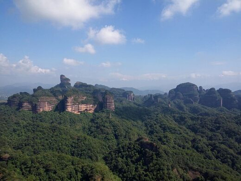 丹霞山旅游景点攻略图