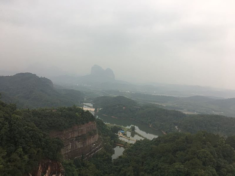 丹霞山旅游景点攻略图