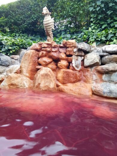 汤池热水河温泉