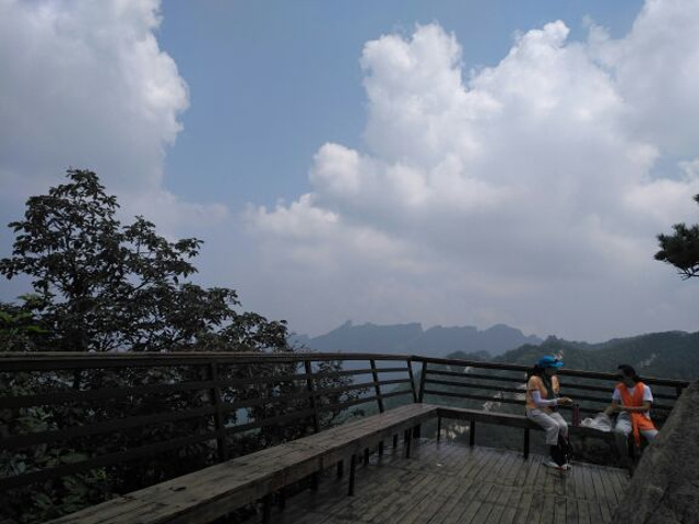 "上山栈道树木遮天蔽日，山间凉风拂面，身旁山泉流淌，触手冰凉。天然氧吧，避暑胜地，当之无愧_老界岭旅游度假区"的评论图片