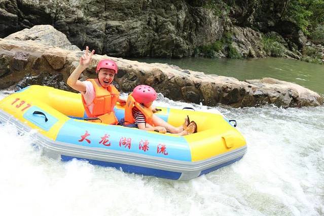 大龙湖漂流
