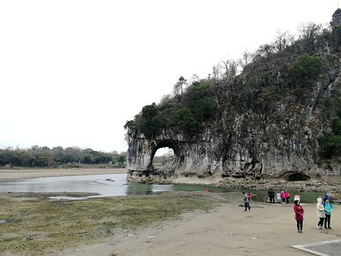 象鼻山景区旅游景点攻略图