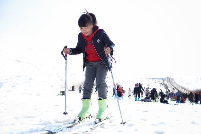 绿鑫春滑雪场