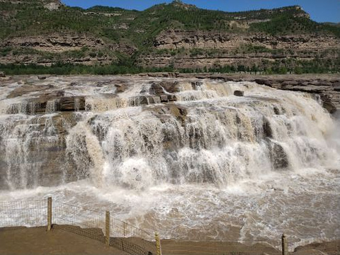 陕西黄河壶口瀑布旅游景点攻略图
