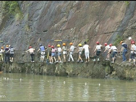 九鲤溪瀑旅游景点图片