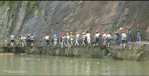 九鲤溪瀑旅游景点攻略图