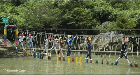 九鲤溪瀑旅游景点攻略图