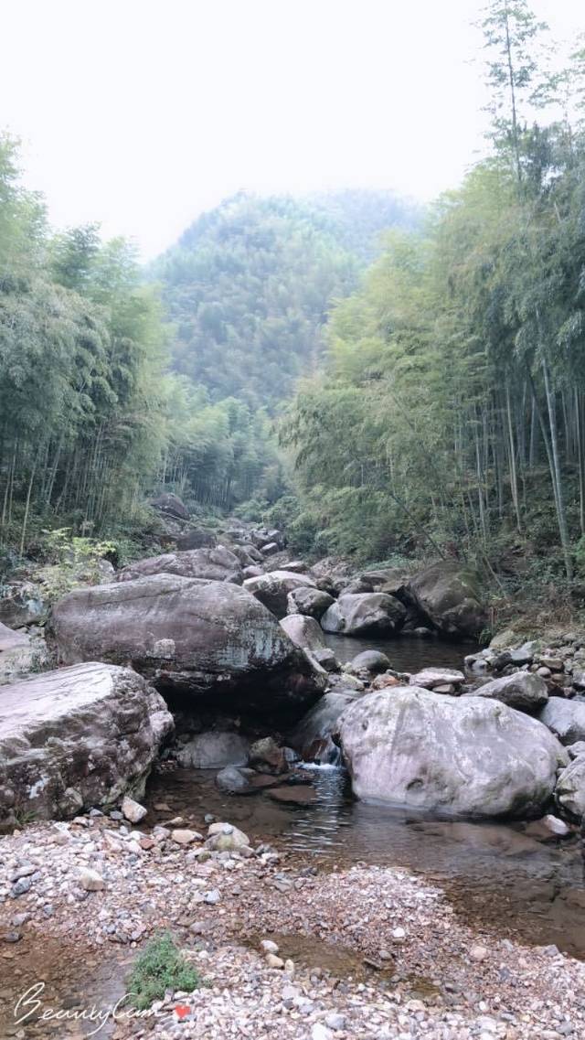 安吉天目山漂流