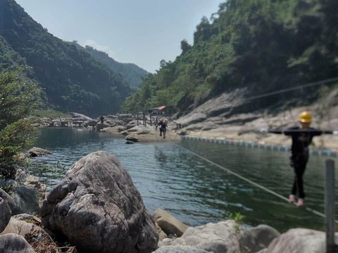 九鲤溪瀑旅游景点图片