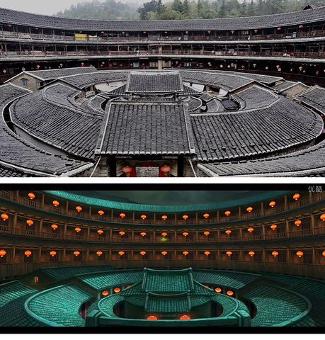 大鱼海棠的取景地点,文化底蕴深厚,土楼门口的地导很热情,土楼七分靠