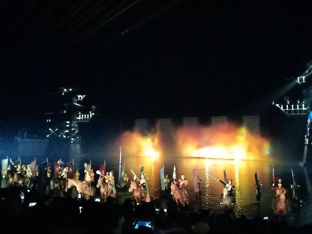 大型山水实景演艺《烽烟三国》