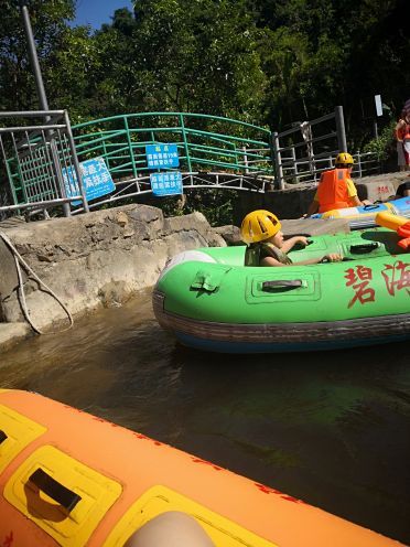 碧海湾山海峡漂流
