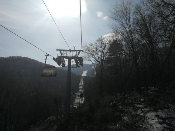 亚布力高山观光缆车