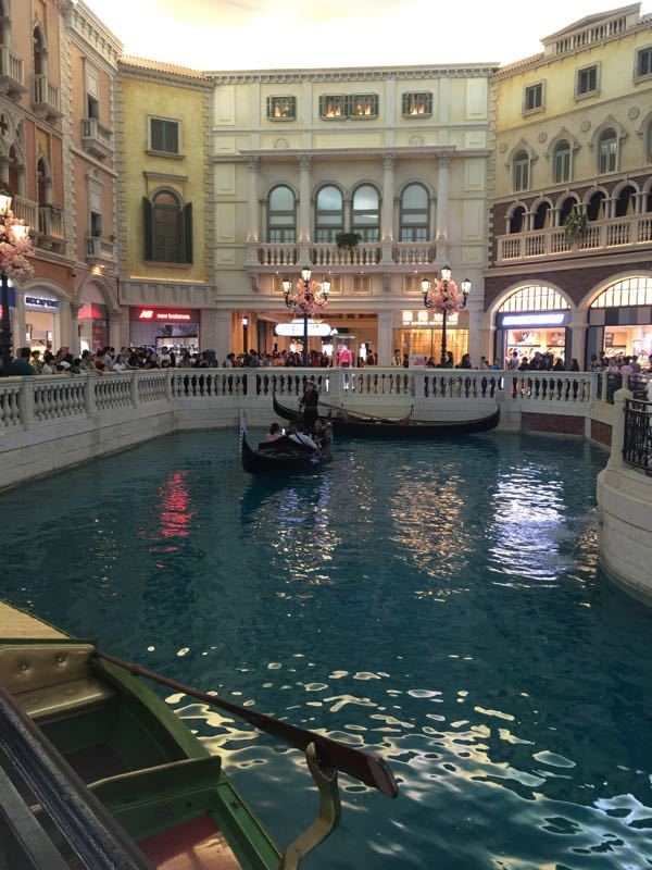 贡多拉船体验之旅（澳门威尼斯人）