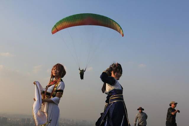 花山滑翔伞基地