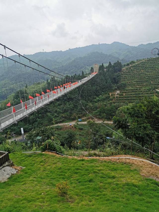 培斜同心玻璃桥