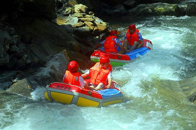 九宫山银河谷漂流