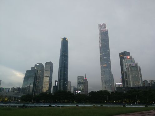 珠江夜游海心沙西区码头