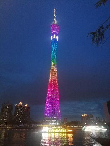 珠江夜游海心沙西区码头