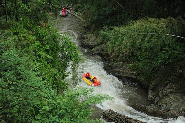 九宫山银河谷漂流